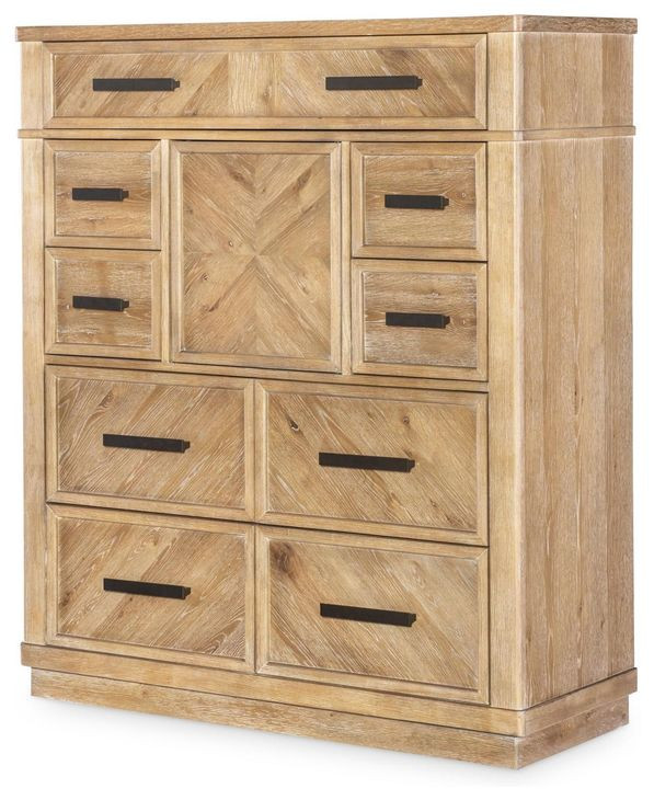 Torrance Aged Driftwood 9 Drawer Chest