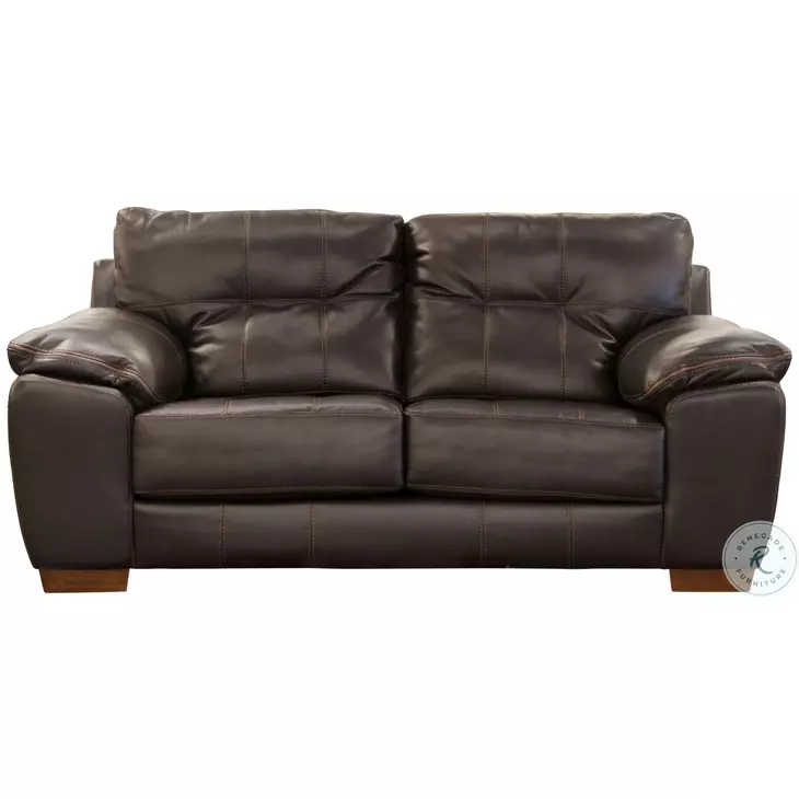 Hudson Chocolate 79" Loveseat