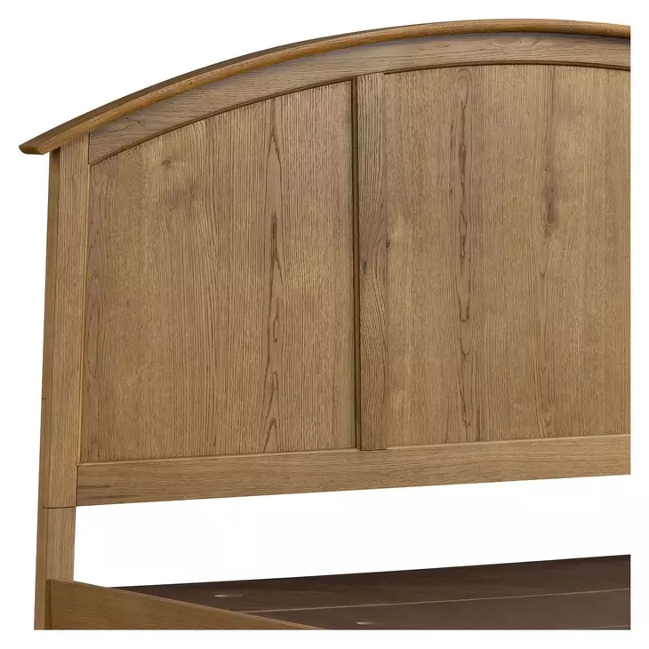 Jackson Golden Oak King Storage Panel Bed
