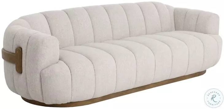 Ezra Dove Cream Sofa