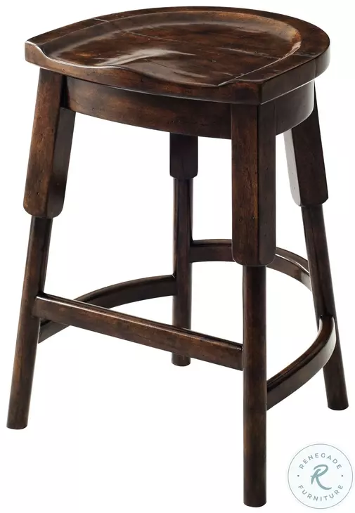 The English Inn Byron Backless Counter Height Stool