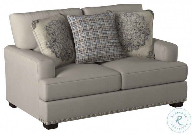 Newberg Platinum Loveseat from Jackson Coleman Furniture