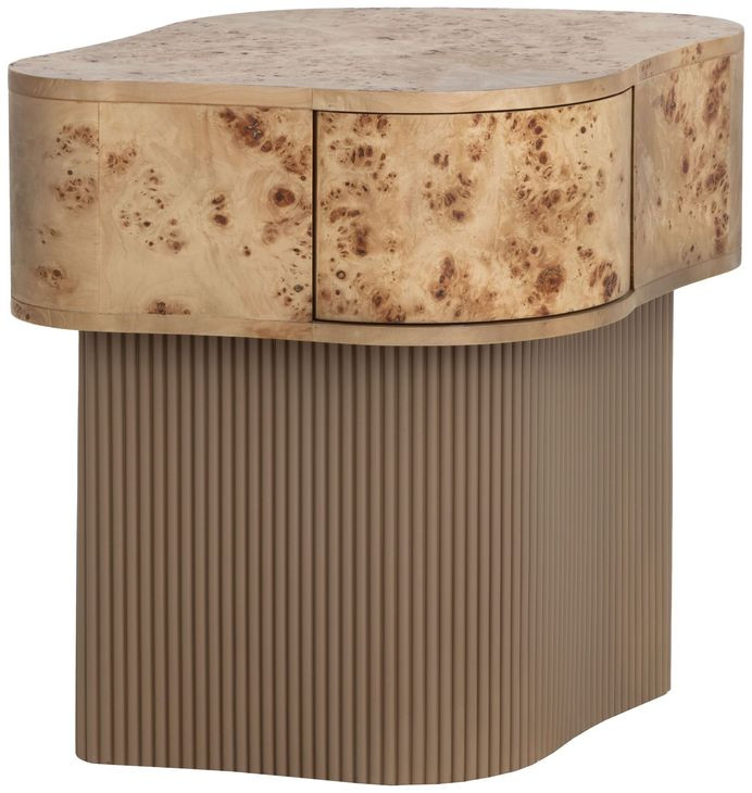 Willow Natural 1 Drawer Nightstand