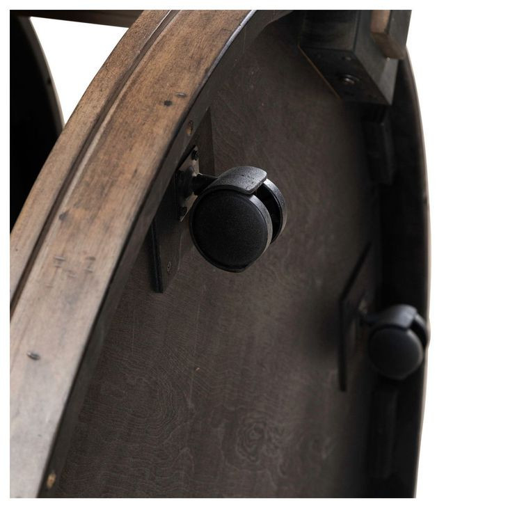 Broadmore Cobblestone Brown Round Cocktail Table