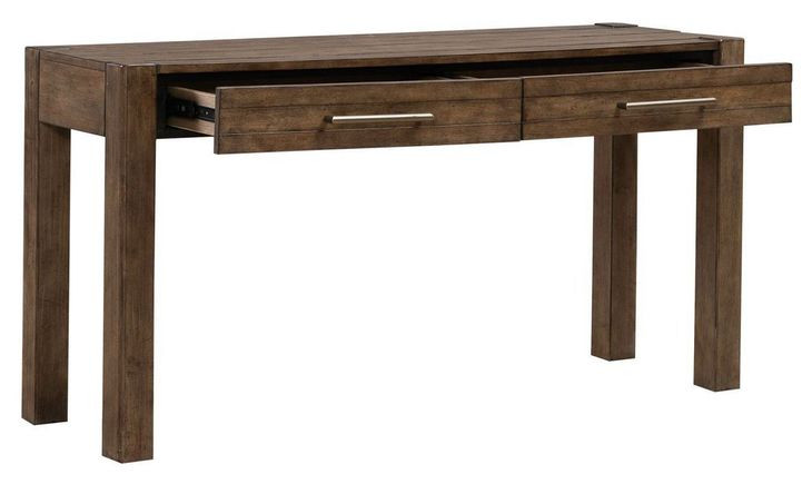 Broadmore Cobblestone Brown Rectangular Occasional Table Set