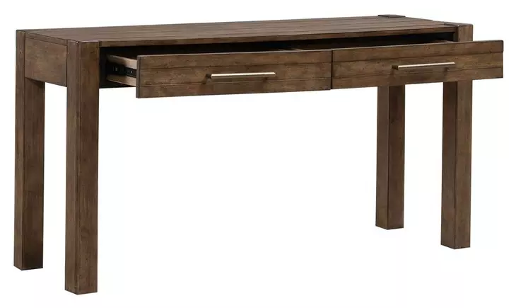 Broadmore Cobblestone Brown Rectangular Occasional Table Set