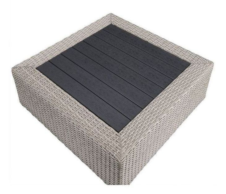 Salena Beige and Gray 5 Piece Outdoor Conversation Set