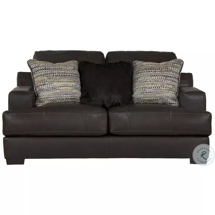 Marco Chocolate Loveseat From Jackson | Coleman Furniture