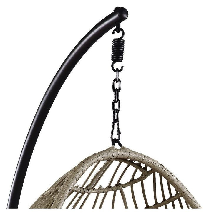 Vasant Cream Upholstered Outdoor Hanging Chair