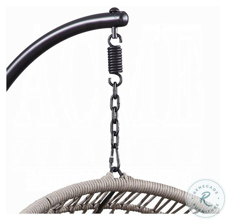 Vasant Fabric and Rope Hanging Chair