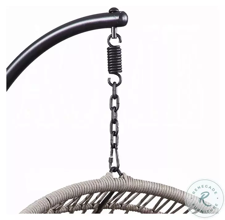 Vasant Fabric and Rope Hanging Chair