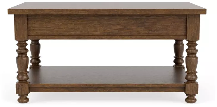 Eastlake Whiskey Oak Rectangular Cocktail Table