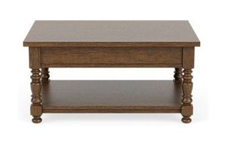 Eastlake Whiskey Oak Rectangular Lift Top Cocktail Table