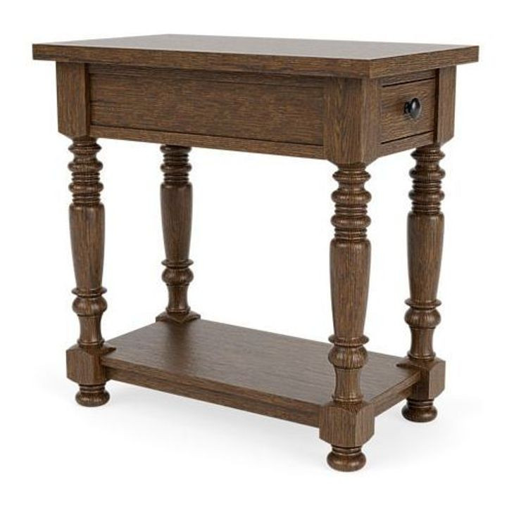 Eastlake Whiskey Oak Rectangular Occassional Table Set