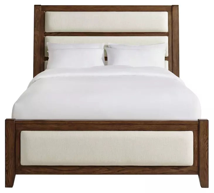 Marlow Sable and White Upholstered Storage Panel Bedroom Set