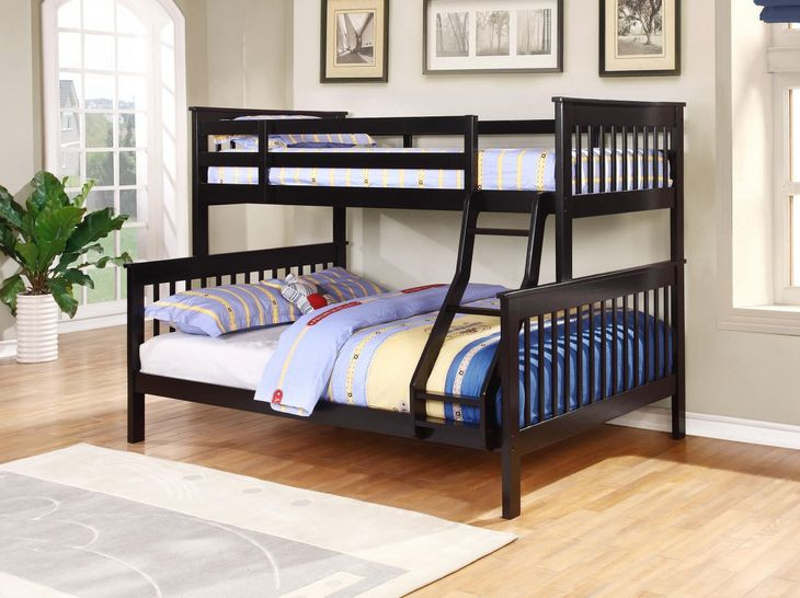 Chapman Black Twin Over Full Bunk Bed