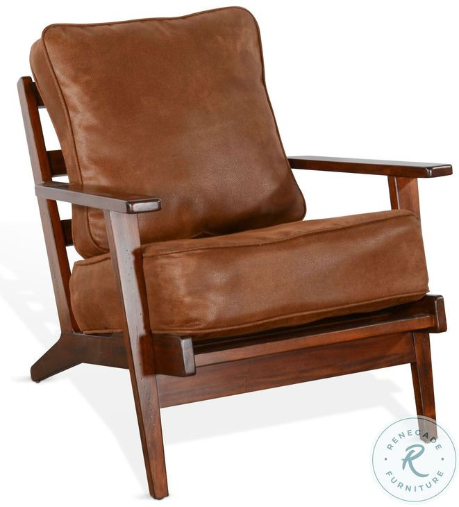 Desert Sage Dark Chocolate Accent Chair