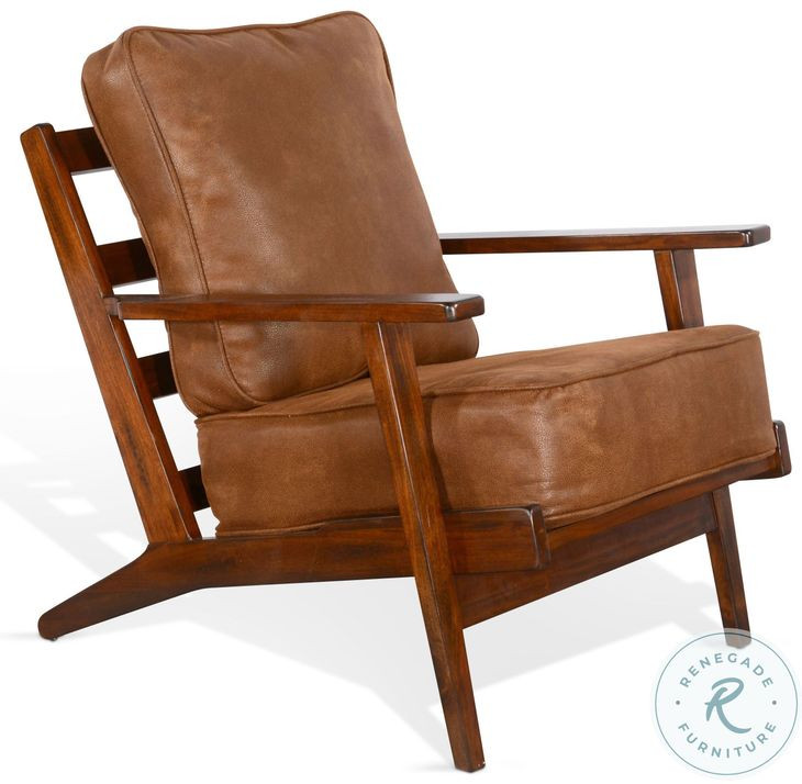 Desert Sage Dark Chocolate Accent Chair