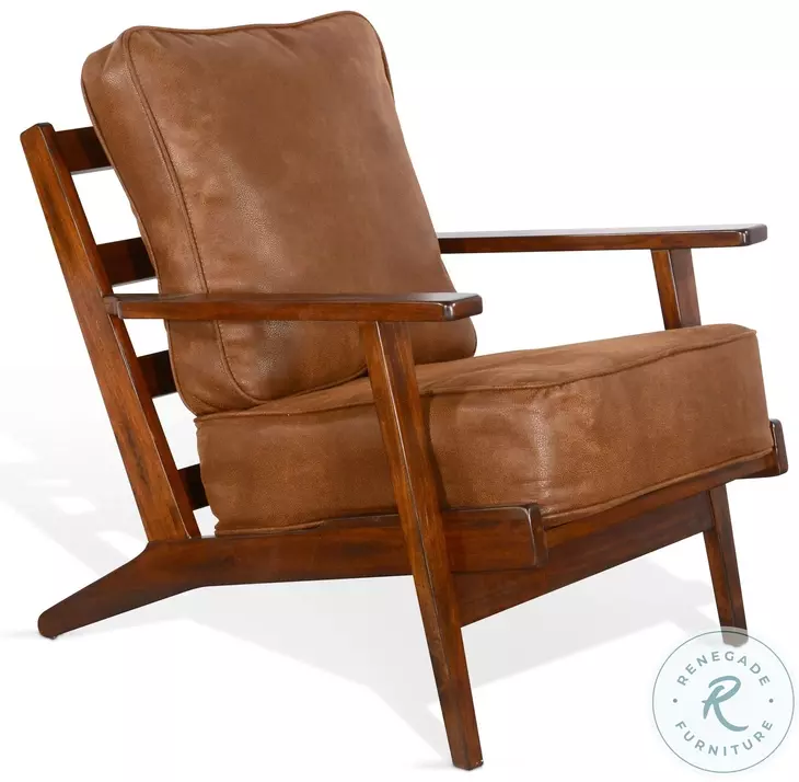 Desert Sage Dark Chocolate Accent Chair