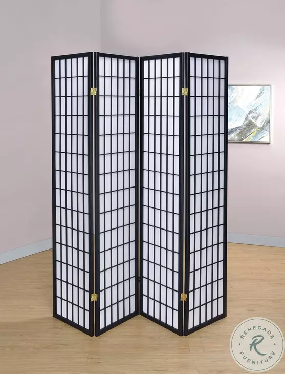 4624 Black Room Divider