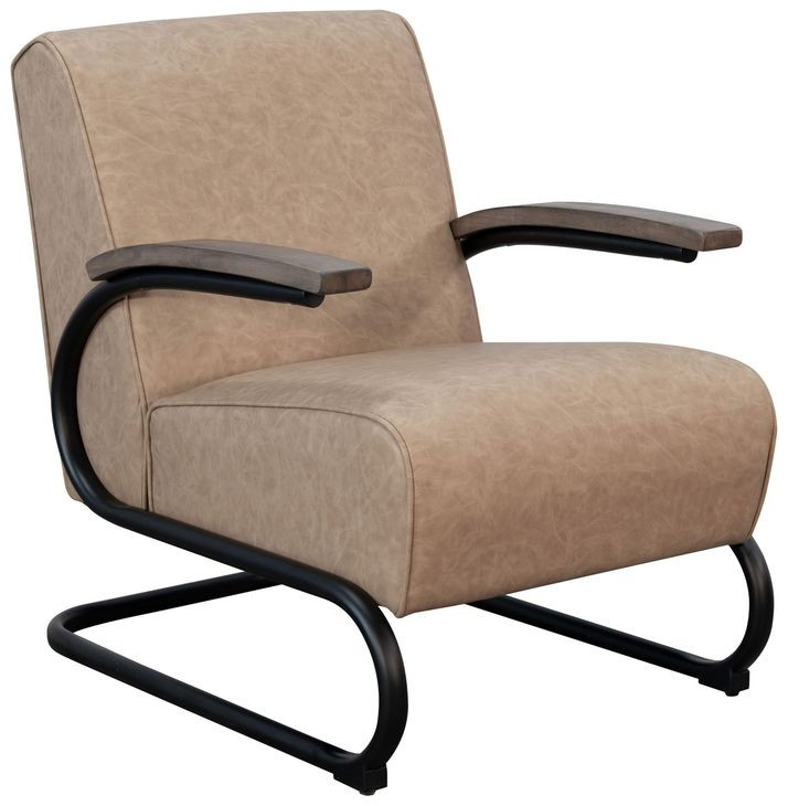 Nash Ronan Nude Upholstered Accent Chair