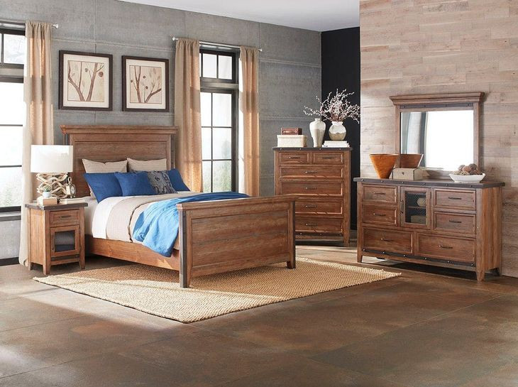 Taos Canyon Brown 6 Drawer Dresser