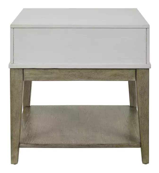 Berkley Square Linen and Khaki Rectangular Occasional Table Set