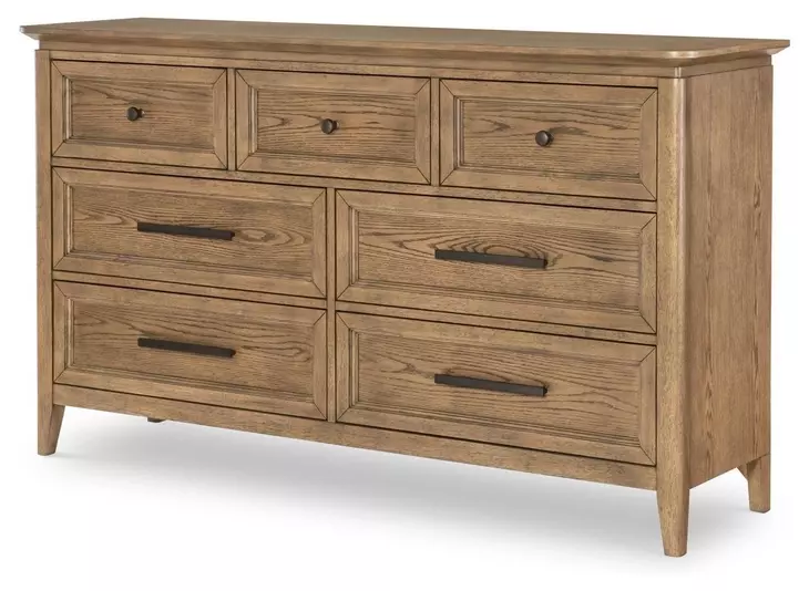 Beacon Hill Dusted Barley 7 Drawer Dresser