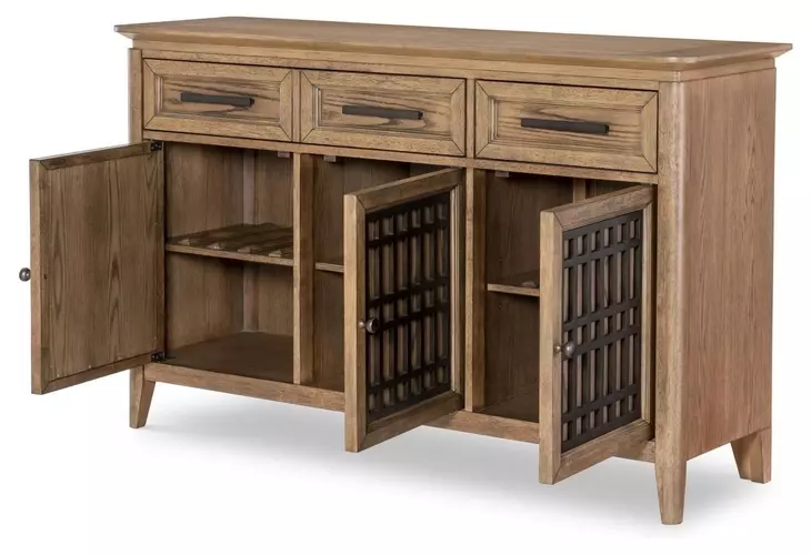 Beacon Hill Dusted Barley 90" Extendable Rectangular Dining Room Set