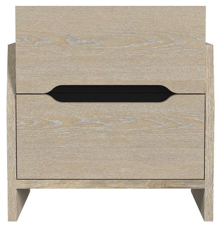 Darby Desert 2 Drawer Nightstand with USB Charging