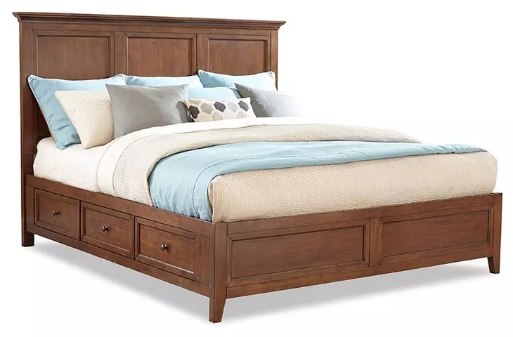 San Mateo Tuscan Queen Panel Bed