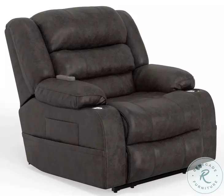 Tucker Steel Power Lift Recliner with Heat And Massage