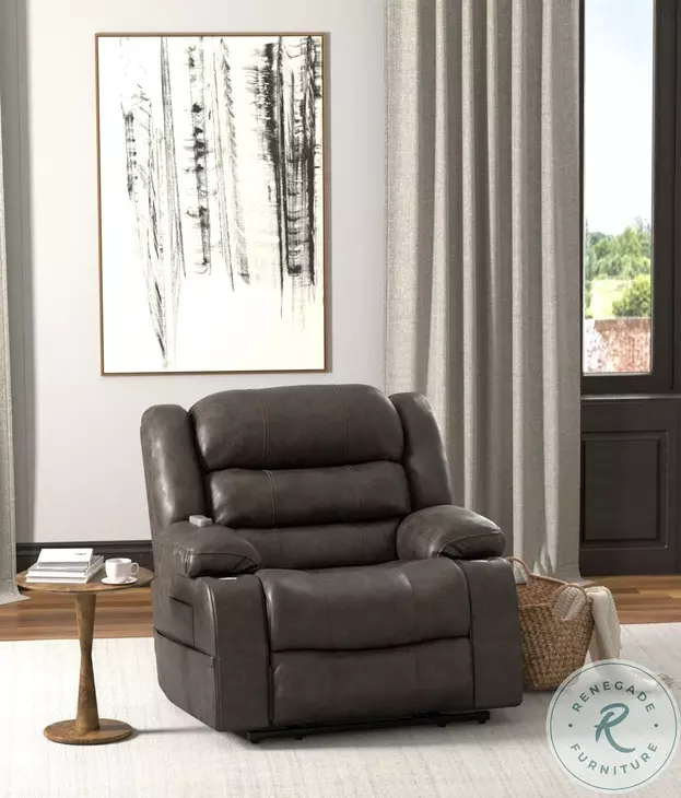 Tucker Steel Power Lift Recliner with Heat And Massage