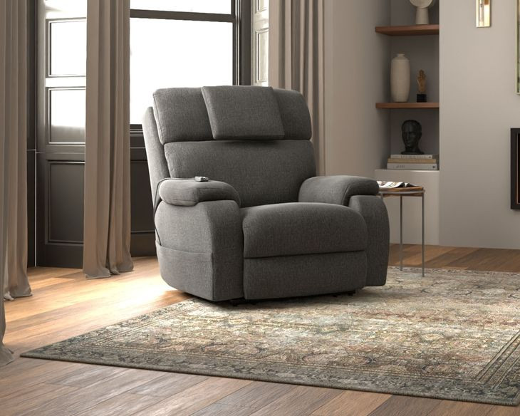 Snoozer Dolphin Power Lift Lay Flat Recliner with Power Headrest
