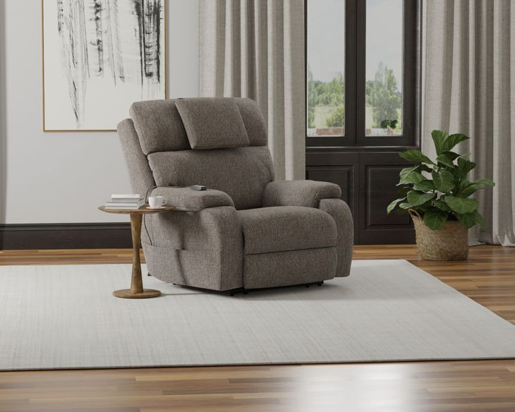 Snoozer Fossil Power Lift Lay Flat Recliner with Power Headrest