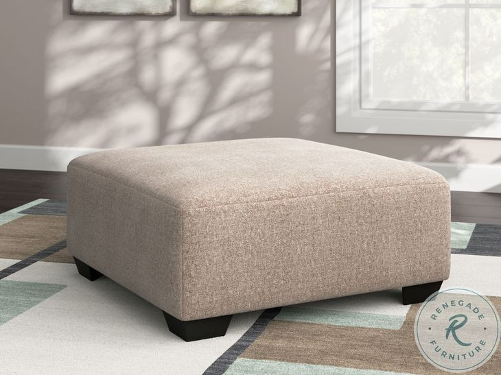 Seyler Lane Hemp Oversized Accent Ottoman