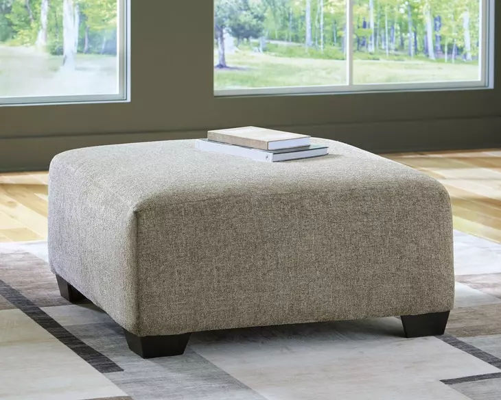 Seyler Lane Hemp Oversized Accent Ottoman