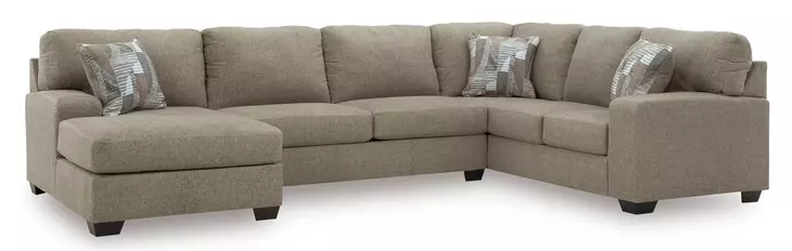 Seyler Lane Hemp 3 Piece Modular Sectional with LAF Chaise