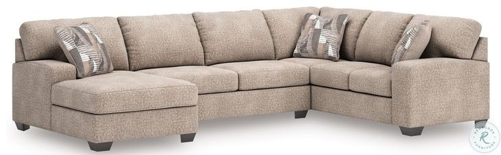 Seyler Lane Hemp 3 Piece Modular Sectional with LAF Corner Chaise