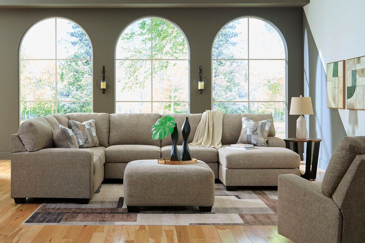 Seyler Lane Hemp 3 Piece Modular Sectional with RAF Chaise
