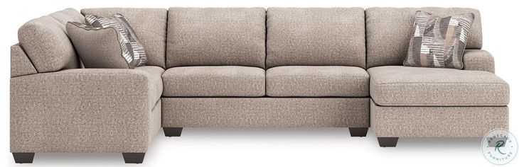 Seyler Lane Hemp 3 Piece Modular Sectional with RAF Chaise