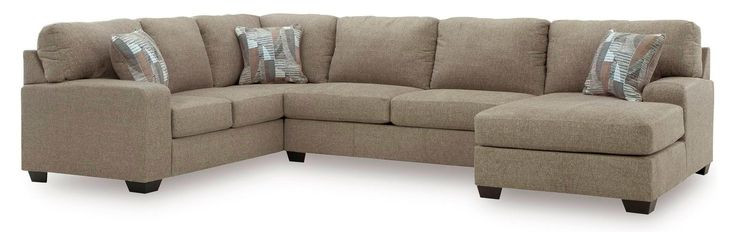 Seyler Lane Hemp 3 Piece Modular Sectional with RAF Chaise