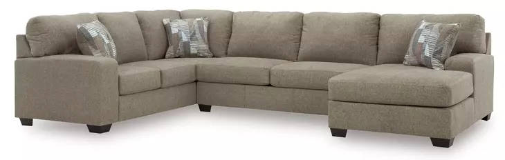 Seyler Lane Hemp 3 Piece Modular Sectional with RAF Chaise