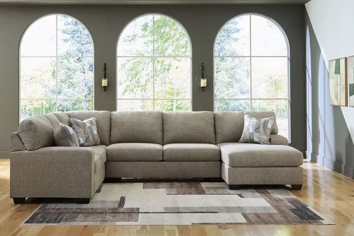 Seyler Lane Hemp 3 Piece Modular Sectional with RAF Chaise