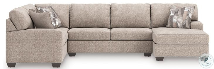 Seyler Lane Hemp 3 Piece Modular Sectional with RAF Corner Chaise