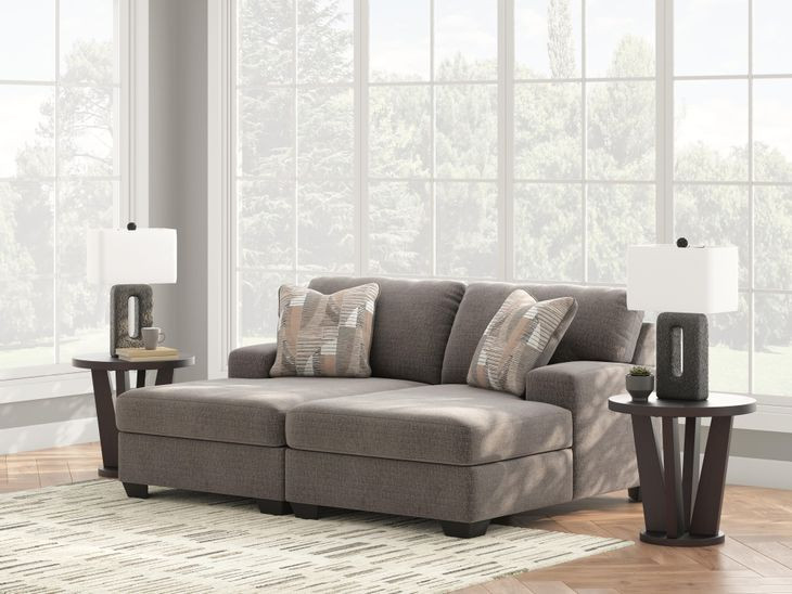 Revenna Greystone 2 Piece Super Chaise