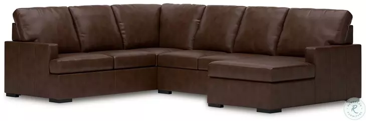 Modern Day Coffee 3 Piece Sectional with RAF Chaise