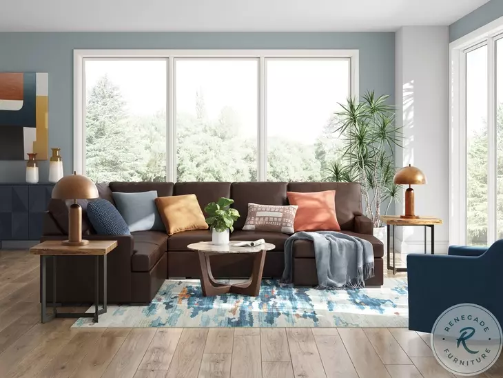 Dorracaster Coffee 3 Piece Sectional with RAF Chaise