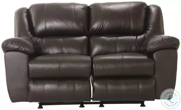 pairscassina 革オットマン Transformer II Chocolate Italian Leather Match Rocking Reclining