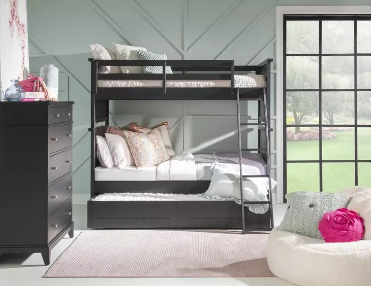 Todays Traditions Blacksmith Twin Over Twin Bunk Bed